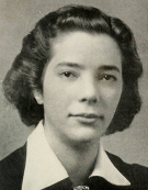 Yearbook photo of Catherine Birdsall Knight